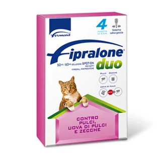 FIPRALONE DUO CAT 4 PIP ROZE
