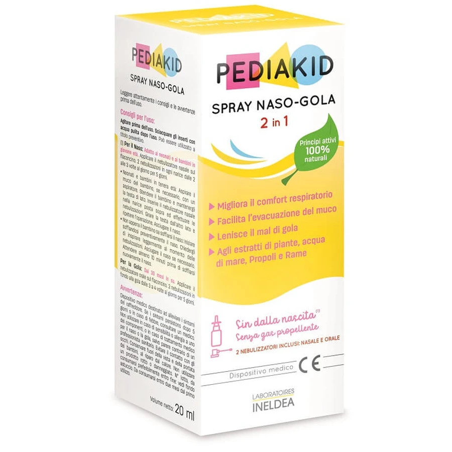 PEDIAKID Spray Nasal Garganta 20ml