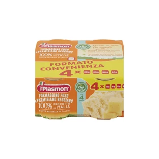 Queso Formaggino Y Parmesano Plasmon 4x80g