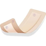 Dünner, absorbierender Polyurethan-Schaumverband mit mikroperforiertem Silikonkleber Convatec Foam Lite 10x10 10 Stück