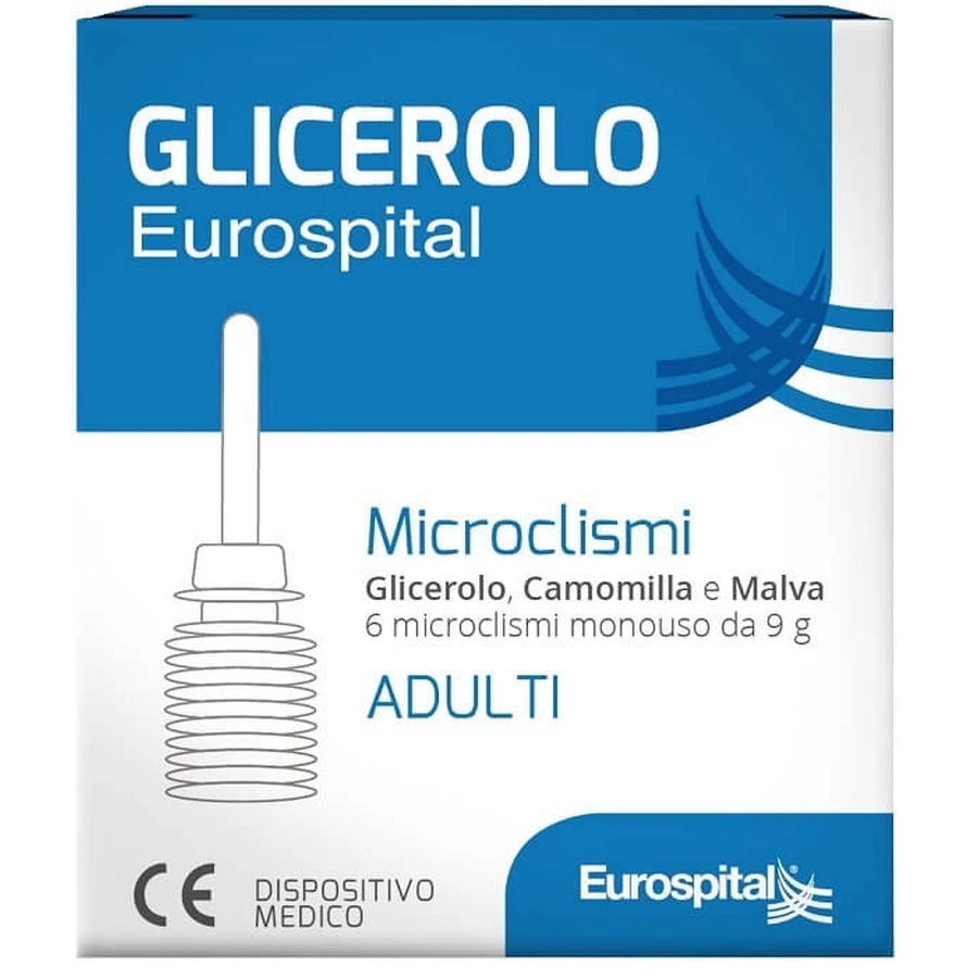 Glycerol microcline adult rapid laxative 6 pieces