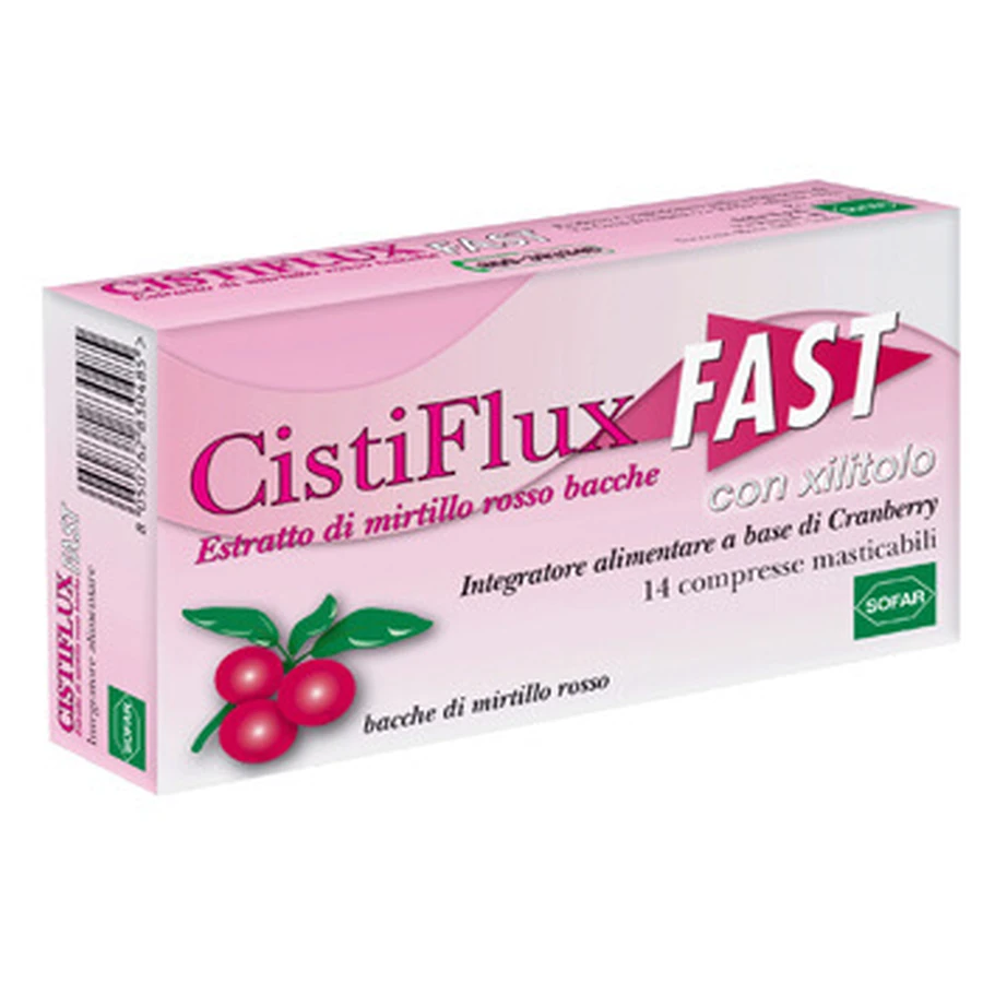 Cystiflux snel 14cpr