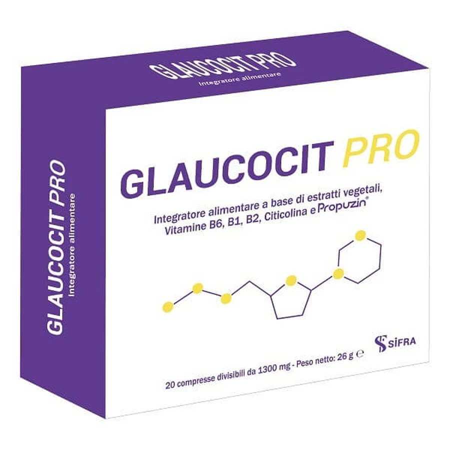 GLAUCOCIT PRO 20CPR TEILBAR
