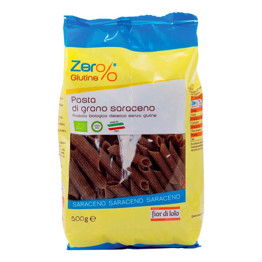 NUL% G BIOLOGISCHE BOEKWEIT PENNE