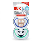 Sucette en silicone M2 Space, 2 pièces, 6-18 mois, Nuk