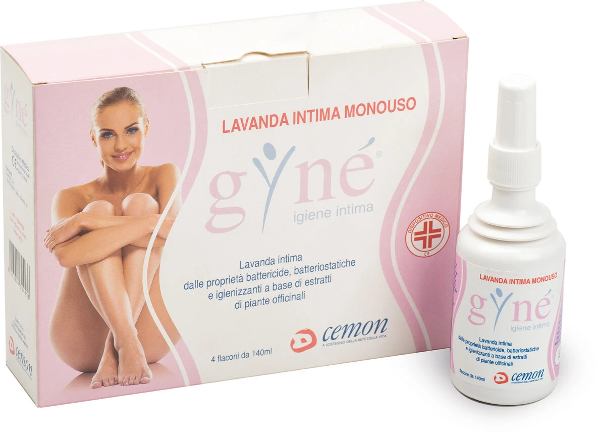 Gyne' Vaginale lavendel 4 Flessen 140ml Cemon