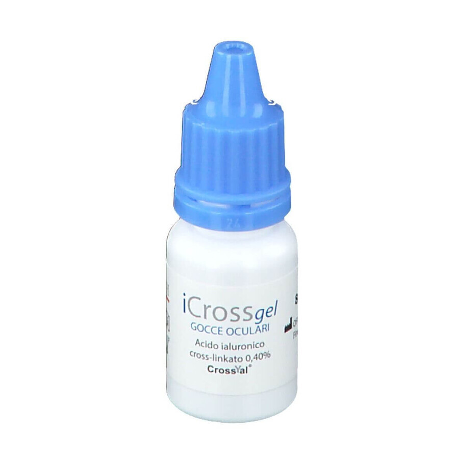 iCross gel lubricante solución oftálmica, 8 ml, Off Italia