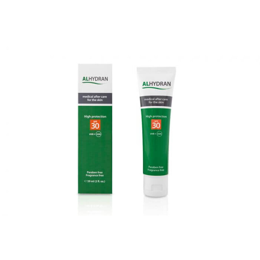 Crema alta protección UV SPF30 Alhydran, 59 ml, Bap Medicalbv