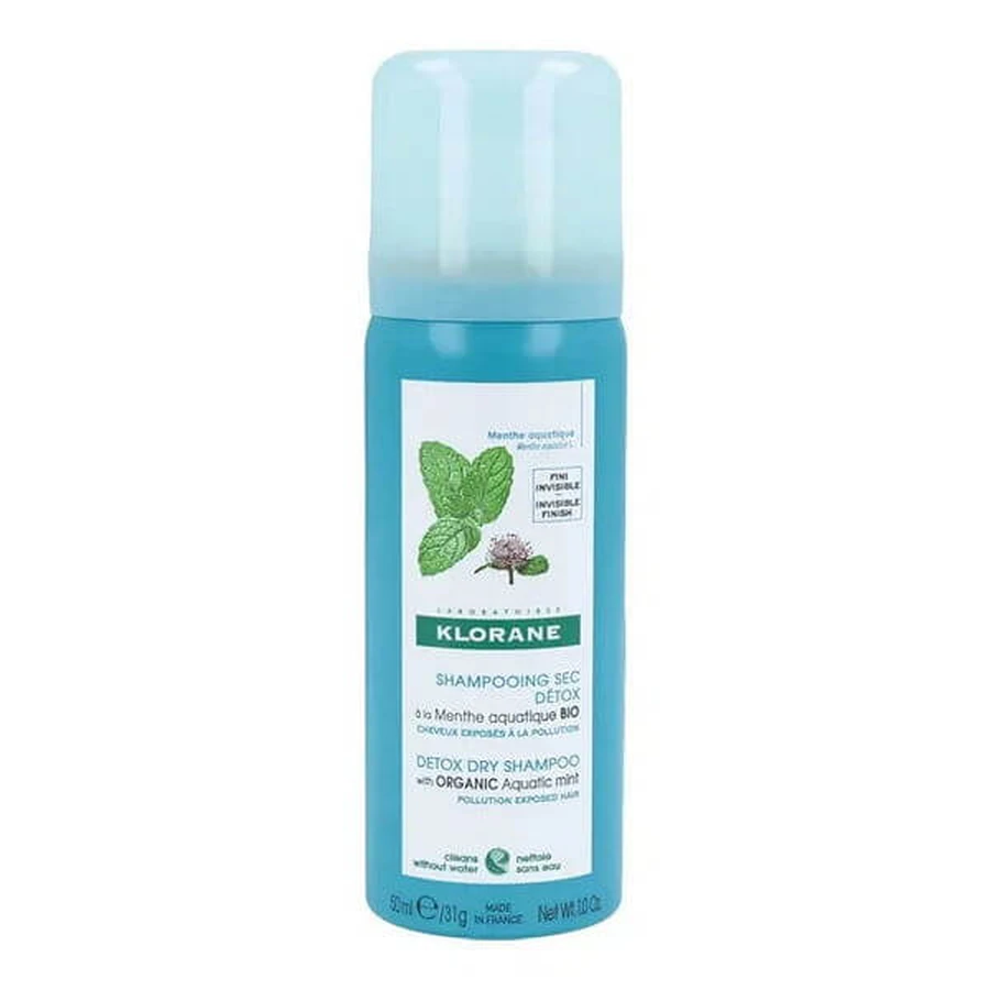 KLORANE CHAMPÚ SECO MENTA AC