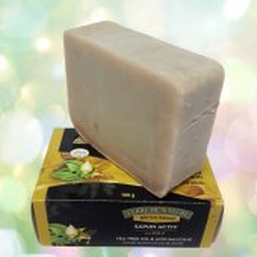 Active Soap with Sulphur, Salicylic Acid and Tea Tree Oil 100 g Verre de Nature