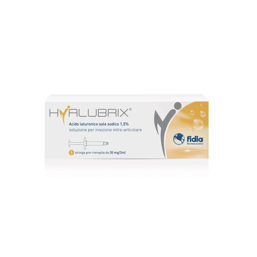 Hyalubrix-Spritze mit Hyaluronsäure 30 mg/2 ml
