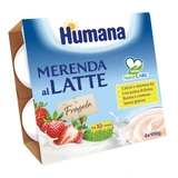 HUMANA Mer.lait fraise4x100g