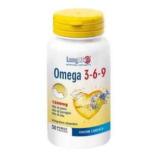 Longlife Omega 3-6-9 50 Perlas