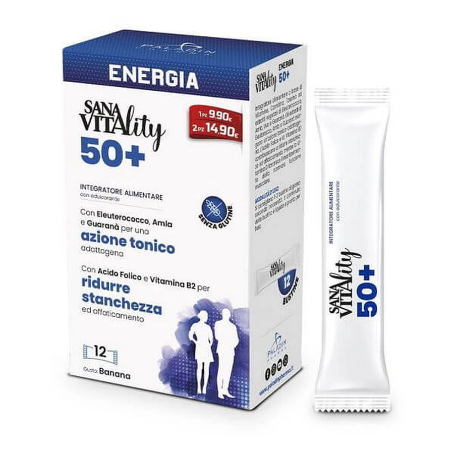 SANAVITALITY ENERGY 50+ 12STK