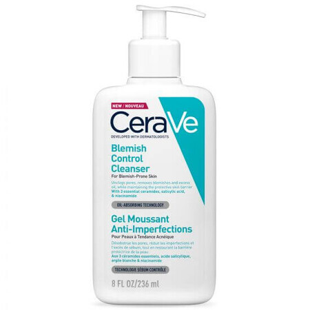 CeraVe Detergente Controllo Imperfezioni, 236 ml