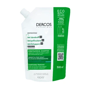 Vichy Dercos Eco Refill Shampooing Antipelliculaire Cheveux Normaux/Graisseux 500ml