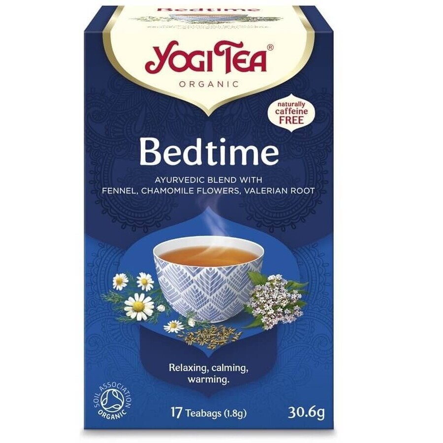 Pachet Ceai bio Calmant + Ceai bio de seara, 17 plicuri + 17 plicuri, Yogi Tea