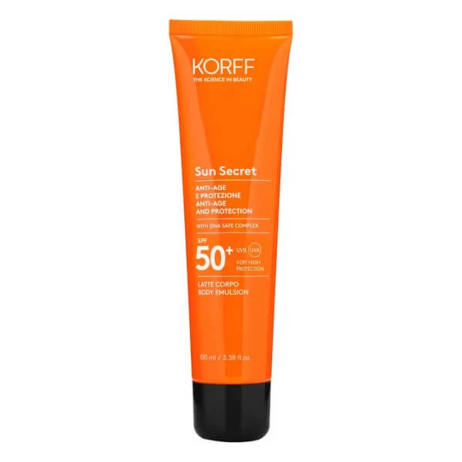 Korff Sun Secret Protective Sun Milk/Anti-aging Body 100ml SPF50+