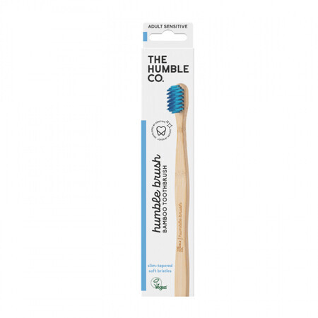 Bamboo toothbrush, various colours, 1 piece, Humble