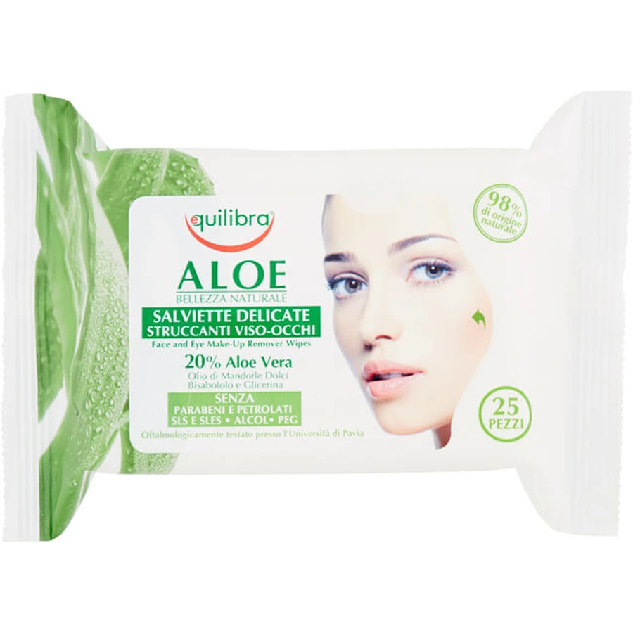Toallitas Aloe 25uds