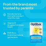 Probiotique pour enfants et nourrissons, 10 sachets, Optibac