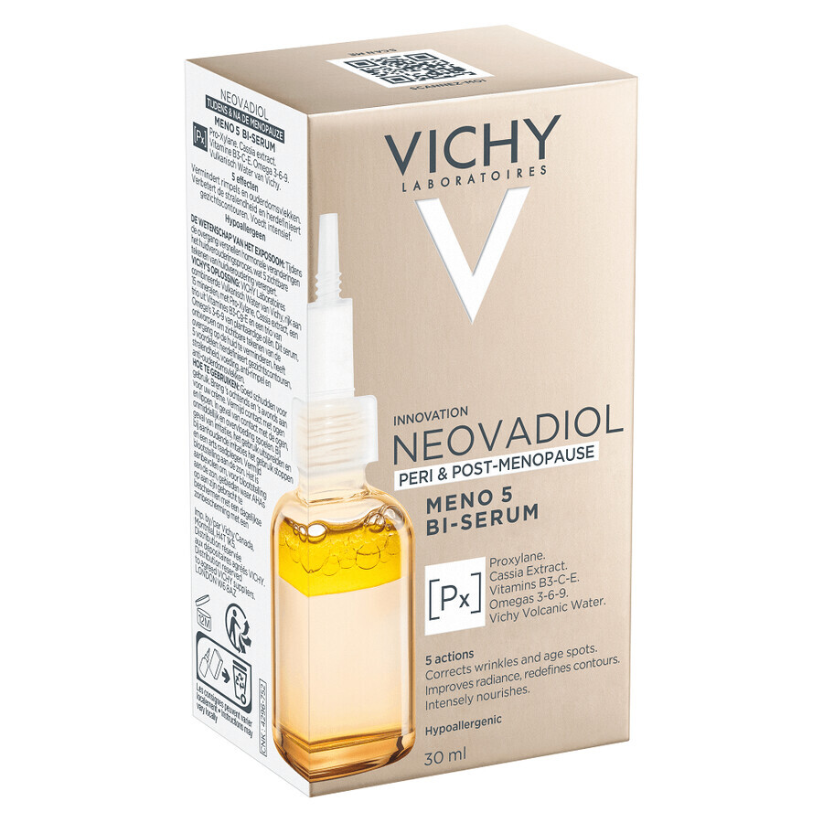 Vichy Neovadiol - Siero Viso Bi-fasico Anti Età Azione Globale Menopausa, 30ml