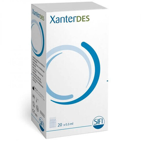 Xanterdes Soluzione Oftalmica, 20 pezzi x 3 ml, Sifi