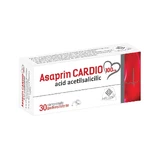 Asaprin Cardio, 100 mg, 30 maagsapresistente tabletten, Helcor