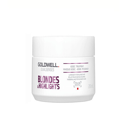 Goldwell Dualsences Blondes &amp; Highlights intensieve haarbehandeling voor beschadigd haar 200ml 