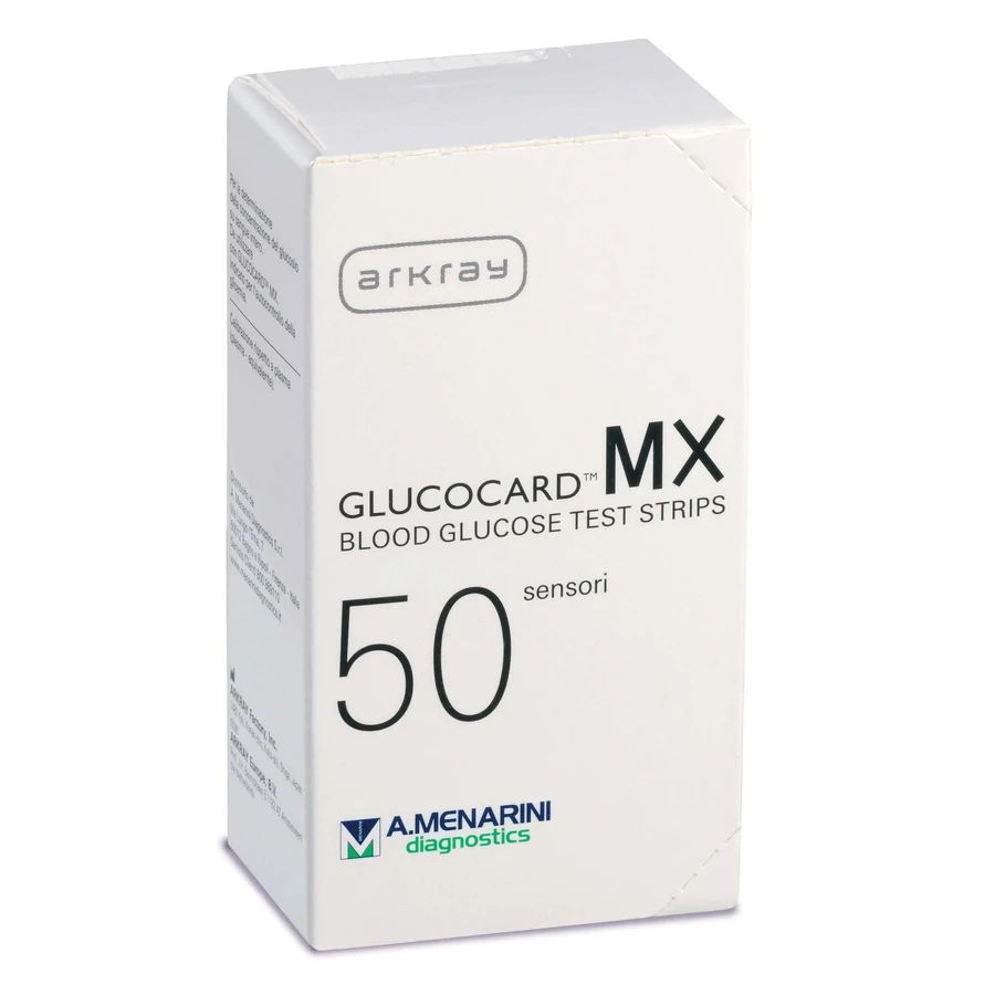 GLUCOCARD MX BLOEDGLUCOSE 50 STUKS
