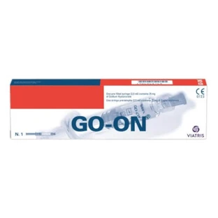 Go-On 25mg 2.5 ml syringe of hyaluronic acid