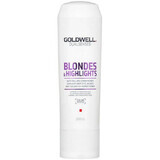 Goldwell Dual Sences Blonde &amp; Highlights Acondicionador Antibronceador para cabello rubio 200ml