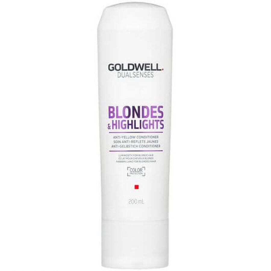 Goldwell Dual Sences Blonde &amp; Highlights Anti-Brass Conditioner voor blond haar 200ml