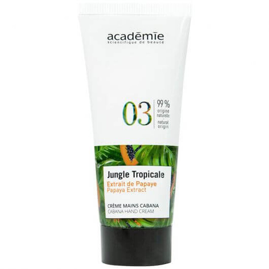 Academie Spa Destination Jungle Tropicale Crème pour les mains avec effet régénérant 30 ml