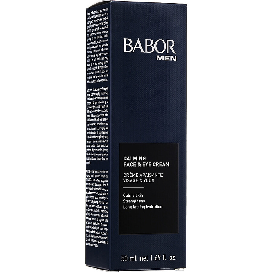 Babor Men Kalmerende Gezichts- &amp; Oogcrème 50ml