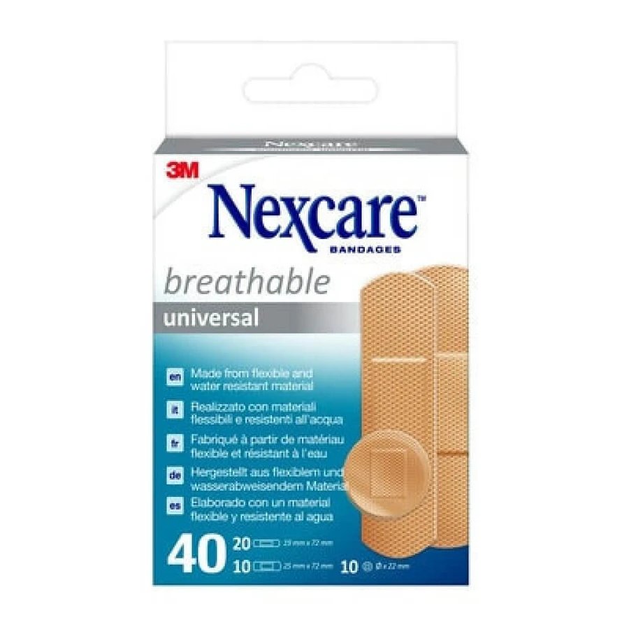NexCare 3M Sortierte Pflaster 40 Stück