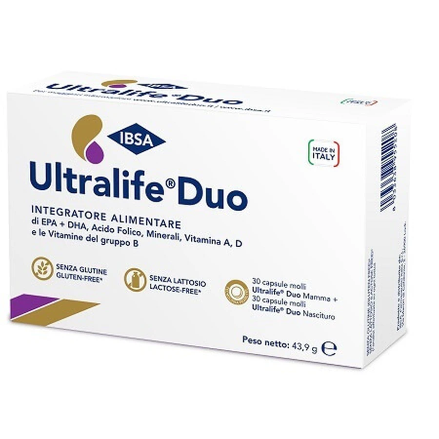 Ultralife Duo 30 Capsules Mère + 30 Capsules Naissance