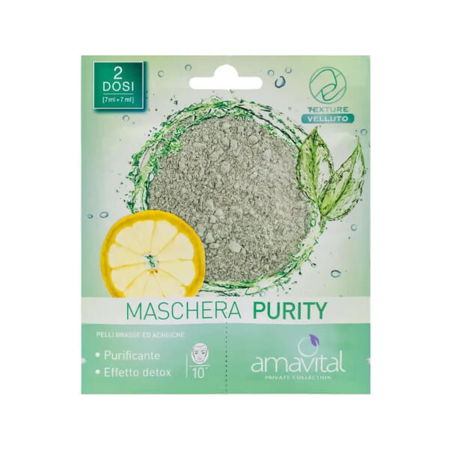 Amavital Oficine Cleman - Gezichtszuiverheidsmasker 14ml