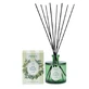 Nasotherapy diffuser with lime sticks and mint leaves