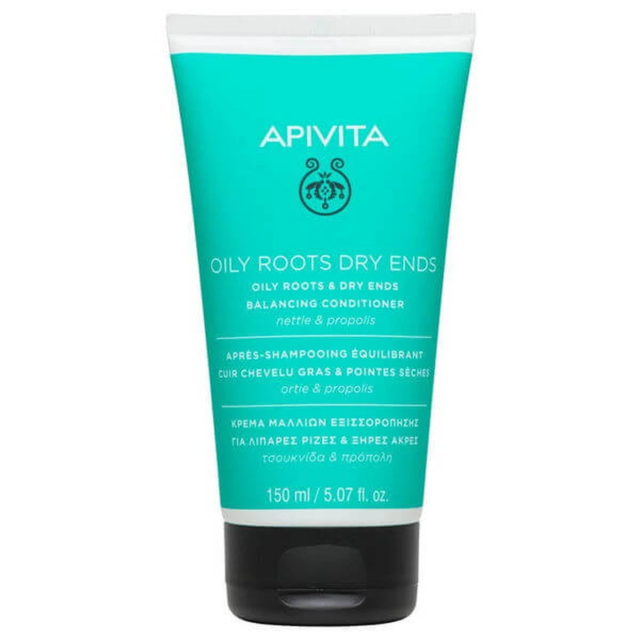 Apivita Balancing Balm équilibrant racines grasses pointes sèches 150ml