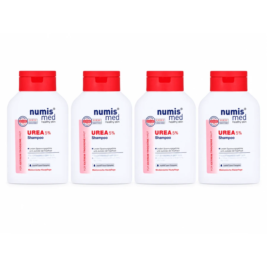 Numis med Harnstoff 5% Shampoo 4x200 ml