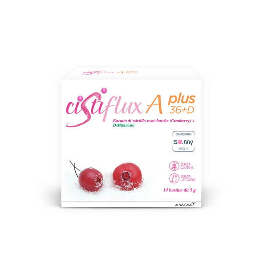 Cystiflux A Plus 36+D von Sofar 14 orosoluble Beutel