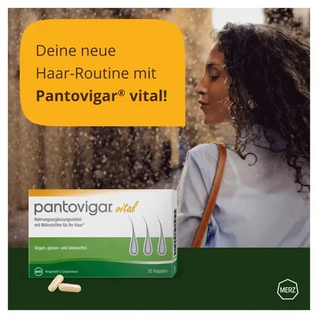Pantovigar Vital Haar Nährstoffkapseln 2x60 Kapseln
