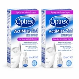 Optrex ActiSpray 2en1 spray ocular 2x10 ml