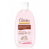 Crema doccia con burro di mandorle e rosa, 750 ml, Roge Cavailles