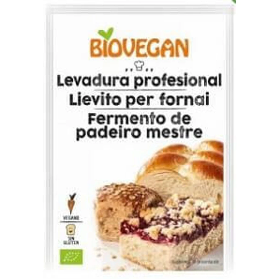Levure de boulanger Bio Vegan 3x17 G