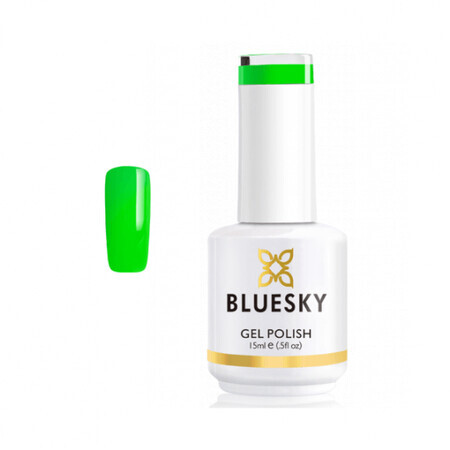 Lac de unghii semipermanent Bluesky UV Apple Green 15ml 