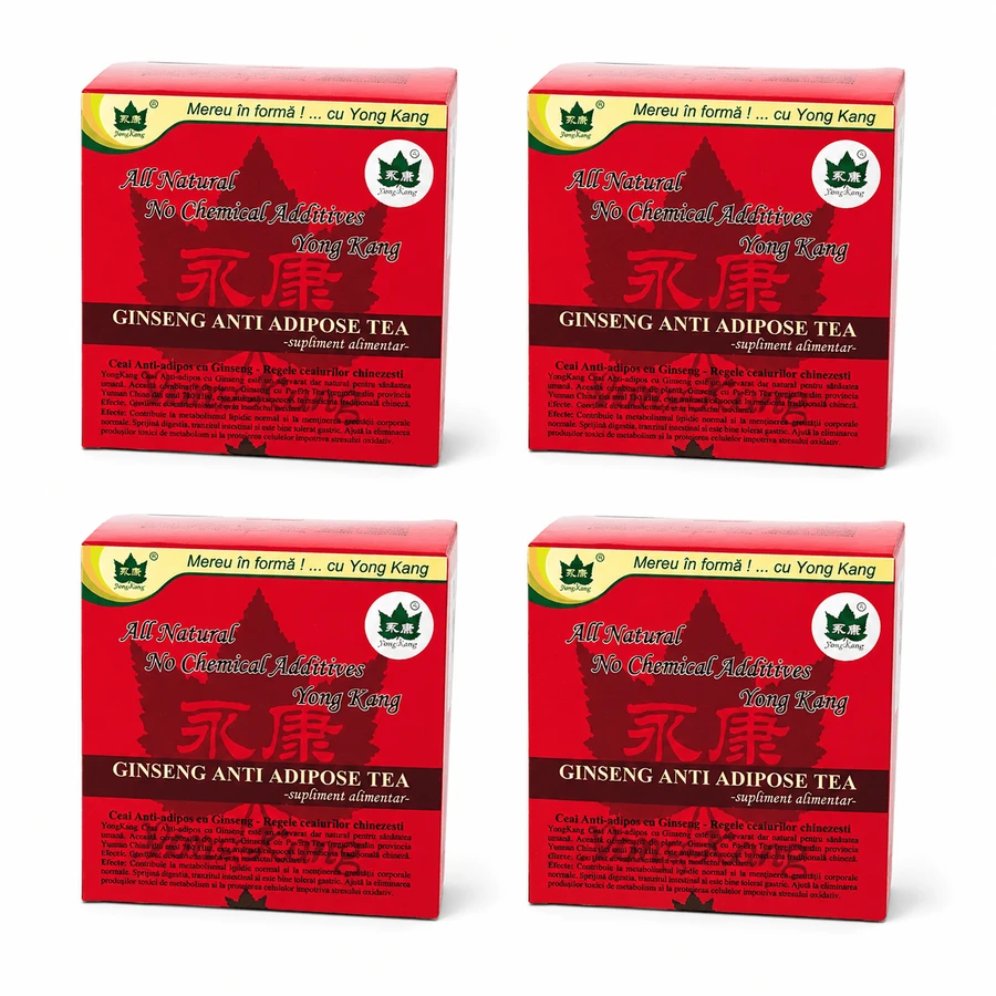 Ginseng anti-adipos tea, 4x30 sachets, Yong Kang