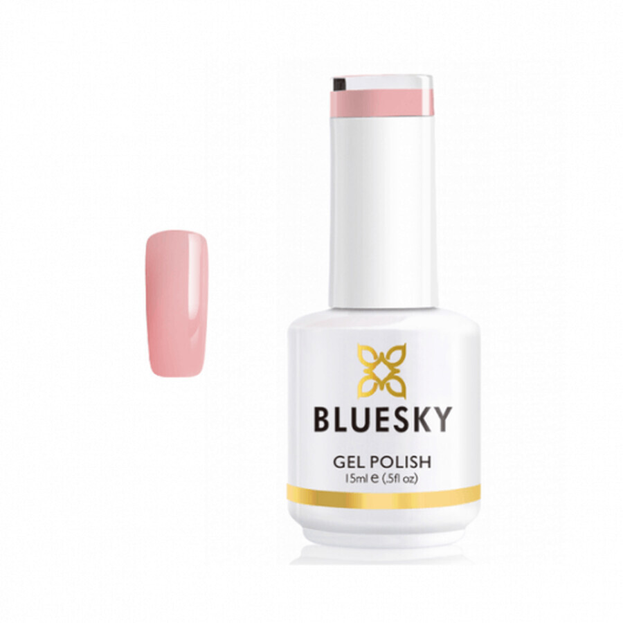 Semi-permanent nail polish Bluesky UV Coral Woo 15ml 