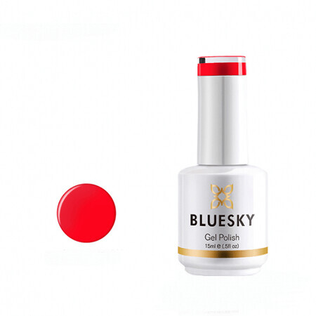 Smalto semipermanente Bluesky UV Red Carrot 15ml